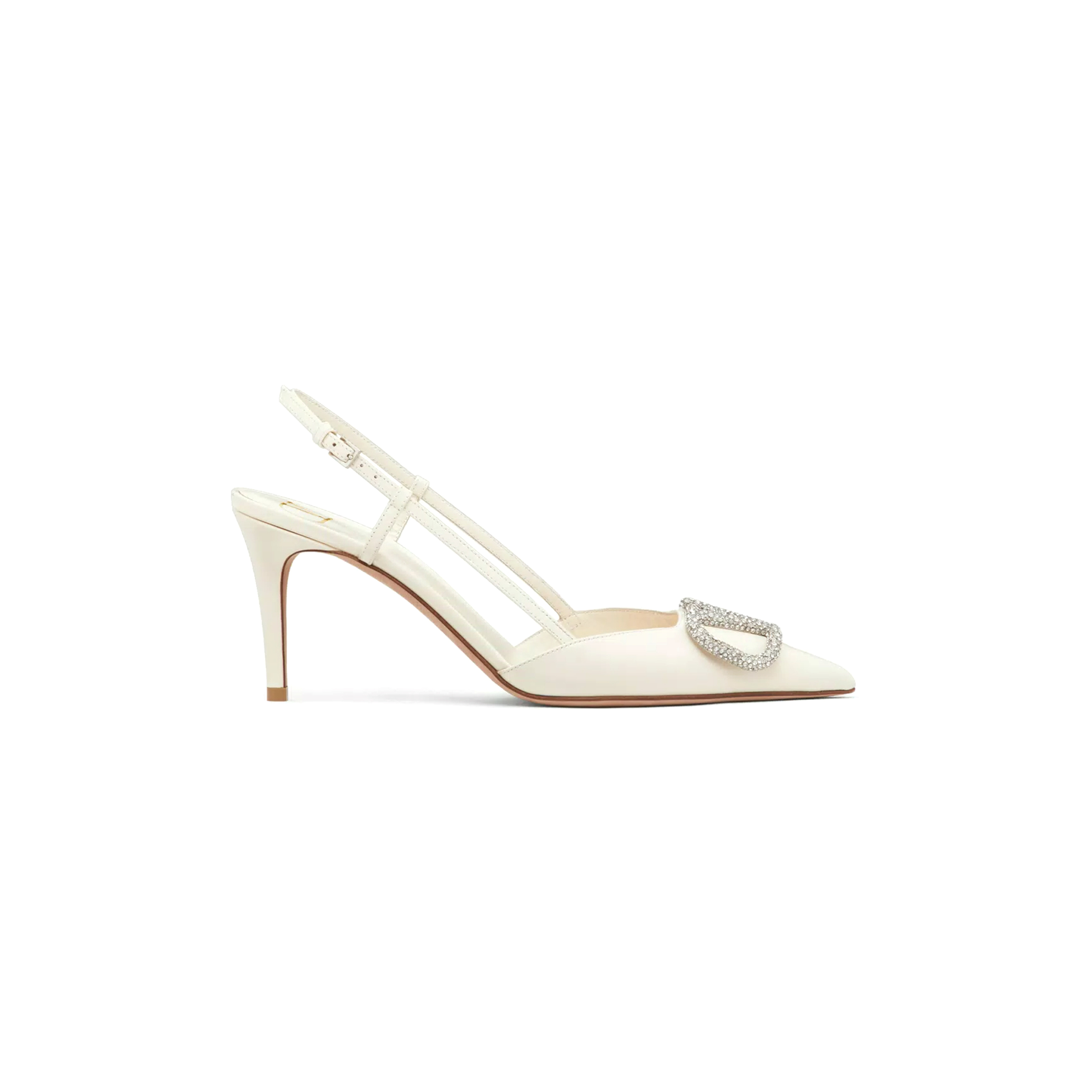 Va1e*ntin0 vlogo signature slingback pump in calfskin leather 80mm 5w2s0r01est_ia5